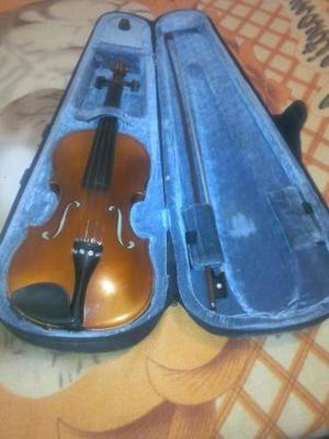 Viola 3/4 Con Cuerdas Nuevas Y Estuche
