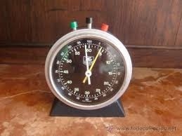 Cronometro Heuer De Mesa Original Made In Germany