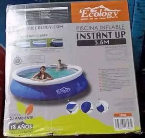 Ecology Piscina Inflable Grande 3.60 Mts