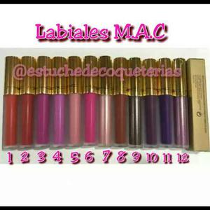 Labiales M.a.c Ultra Matte, De Larga Duración.