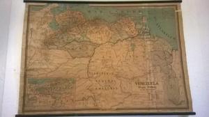 Mapa Antiguo De Venezuela 1,40 X 1,00