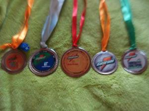 Medallas De Carrera 10k Gatorade Nike Caf