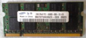 Memoria Ram 2 Gb, Samsung 2rx8 Pc2