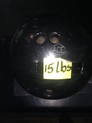 Pelota De Bowling Usada 15 Libras