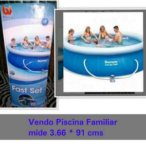 Piscina Familiar Bestway 3,66cm X 91cm De Alto