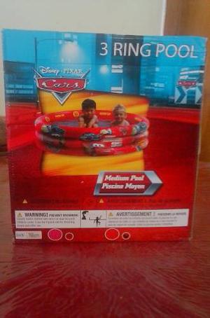 Piscina Inflable 3 Aros Disney Cars