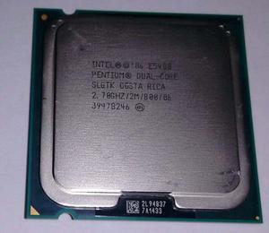 Pocesador Intel Dual Core E