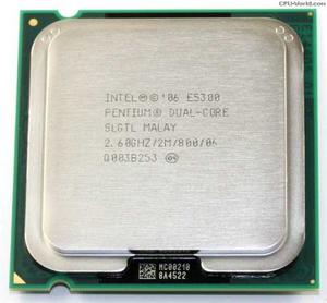 Procesador Intel Dual Core E + Fan Cooler Intel Nuevos