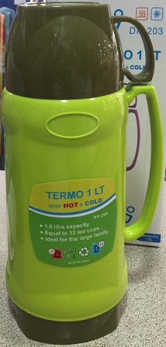 Termo De 1 Lt, Mantiene Agua Fría Y Agua Caliente