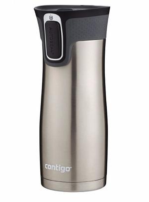 Vaso Contigo Westloop 2.0! Capacidad 20oz, Acero Inoxidable.