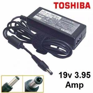 Cargador Laptop Toshiba 19v 3.95amp Toshiba Satelite C/cable