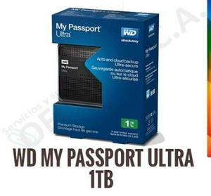 Disco Duro 1 Tb Western Digital My Passport Ultra.