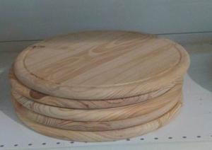 Tabla Redonda De Madera De 42 Cm