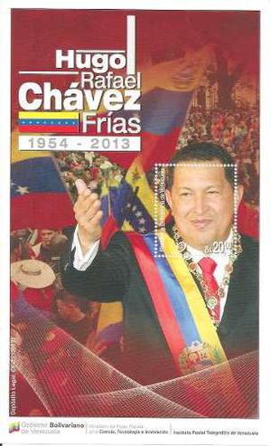 Venezuela Emisión Estampillas Hugo Chávez 