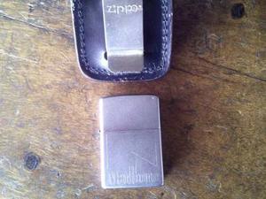 Zippo Original Made In Usa Con Estuche Y Blister De Piedra