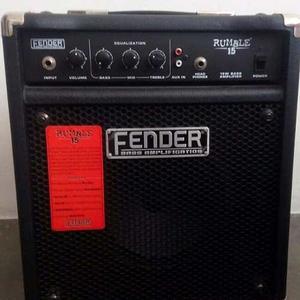 Amplificador De Bajo Rumble Fender Nuevo