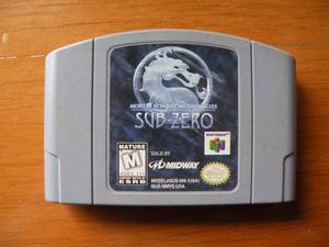 Mortal Kombat Mythologies Sub-zero Para Nintendo 64