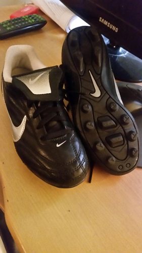 Tacos Futbol Para Niño Nuevos Originales Nike Talla 31 I