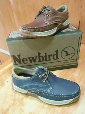 Zapatos De Caballeros Nauticos New Bird Originales