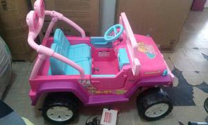 Carro Eléctrico Jeep Barbie Fisher Price