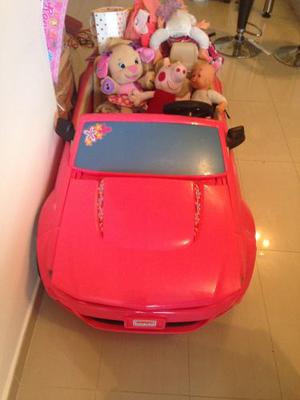 Carro Electrico Mustang De Barbie