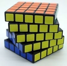 Cubo Rubik 5x5 Speed Cube Marca Shengshou Color Negro
