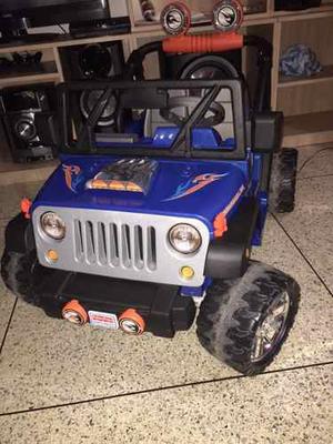 Fisher Price Power Wheels Hot Wheels Jeep Wrangler Para