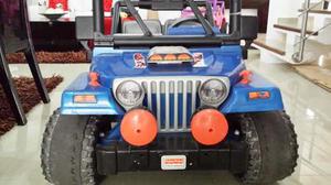 Jeep A Bateria Hot Wheels Fisher Price Para Niño