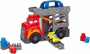 Mega Blocks Camion De Carreras, Original Fisher Price