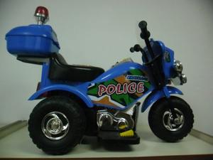 Moto De Policia Niño