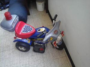 Moto Eléctrica Para Niño En Buen Estado