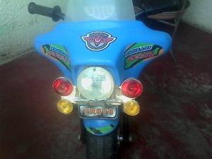 Moto Electrica Para Bebe Tipo Policia