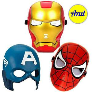 Máscaras Mayor Y Detal Ironman Spiderman Capitán América