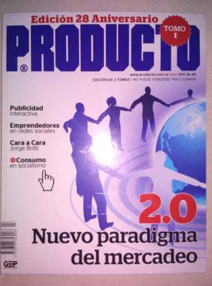 Revista Producto Julio  Aniversario Tomos 1 Y 