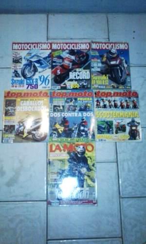 Revistas Varias De Motos Colección De 7 Tomos