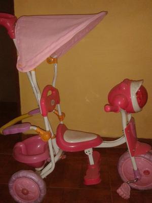 Triciclo Para Niña Con Techo