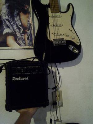 Guitarra Electrica Con Amplificador