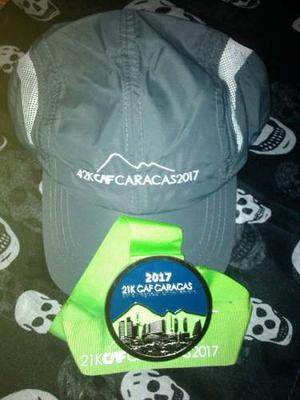 Maraton Caf  Gorra Nueva + Medalla 21k