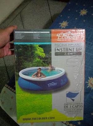 Piscina Inflable Marca Ecologic 2.4 Mts