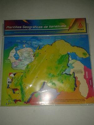 Plantillas Geográficas Mapa De Venezuela