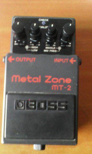 Pedal Boss Metal Zone Mt-2 Con Diezel Mod