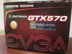 Tarjeta De Video Evga Gtx 570 Hd