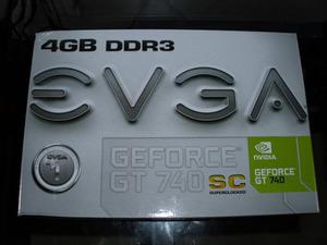 Tarjeta De Video Evga Nvidia Geforce Gt 740 Sc 4gb Ddr3