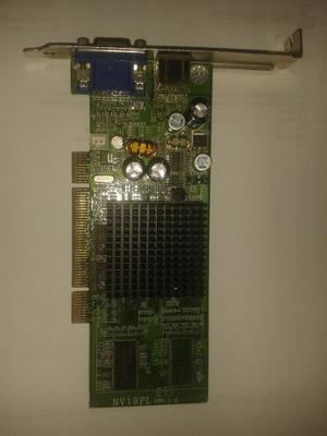 Tarjeta De Video Pci E-geforce Mx Usada