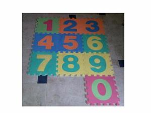 Alfombra Infantil De Foami Numeros