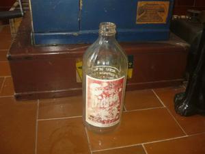 Antigua Botella Sello Rojo