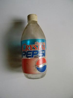 Botella De Colección Pepsi Cristal