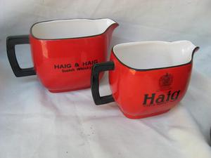 ** Jarra Whisky Dos Haig Inglesa H 13 Cm // Vacia