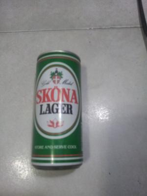 Lata De Cerveza Skona Lager Vacia Coleccionable