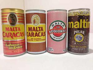 Latas De Colección Serie Maltas 80's - 90's